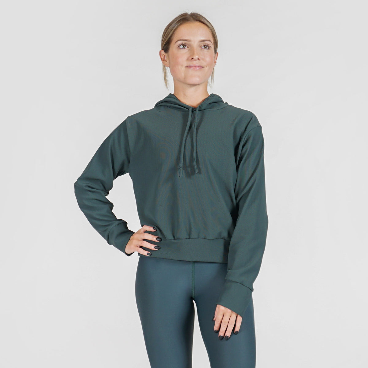 Micro Rib Hoodie