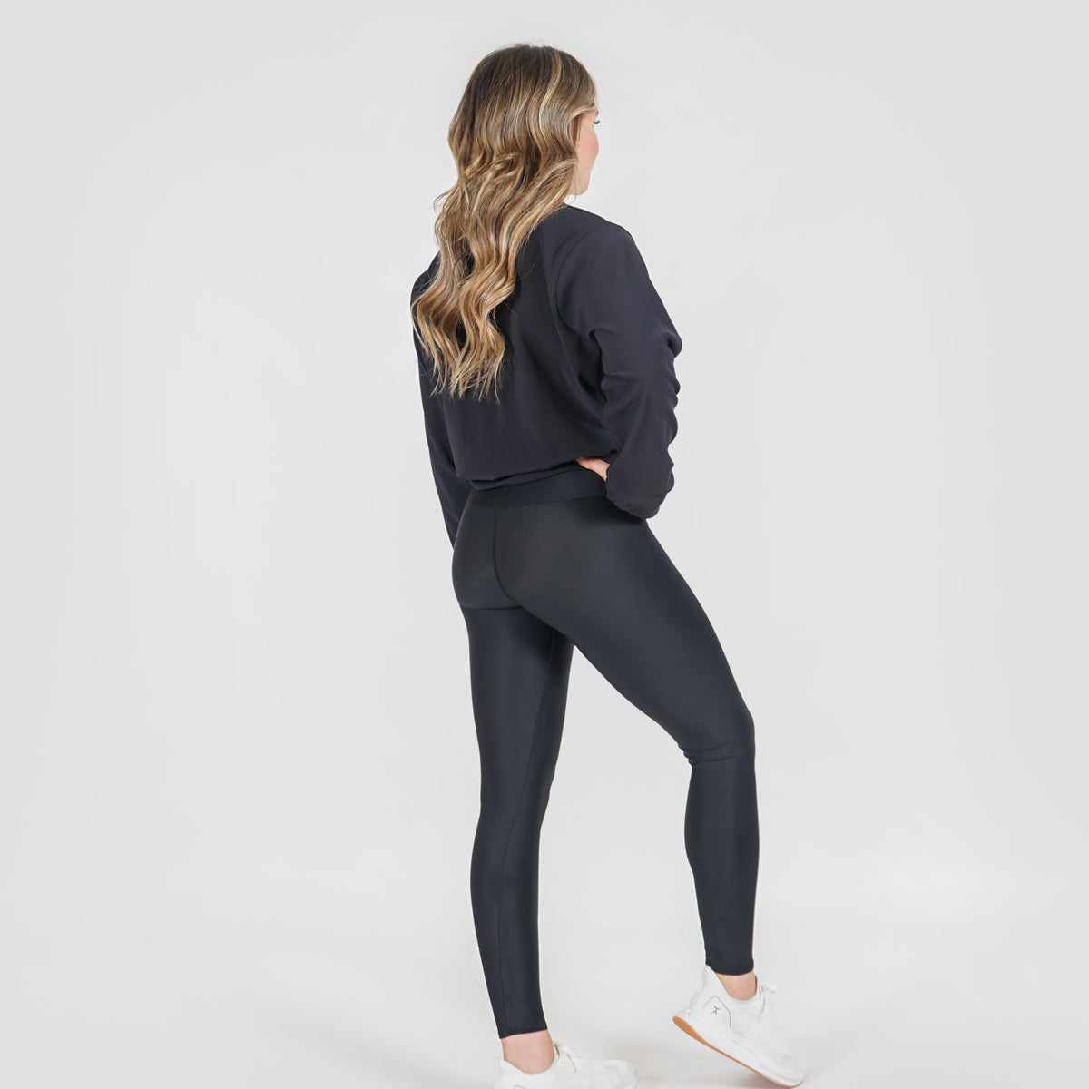 Micro Rib Crew Neck Pullover